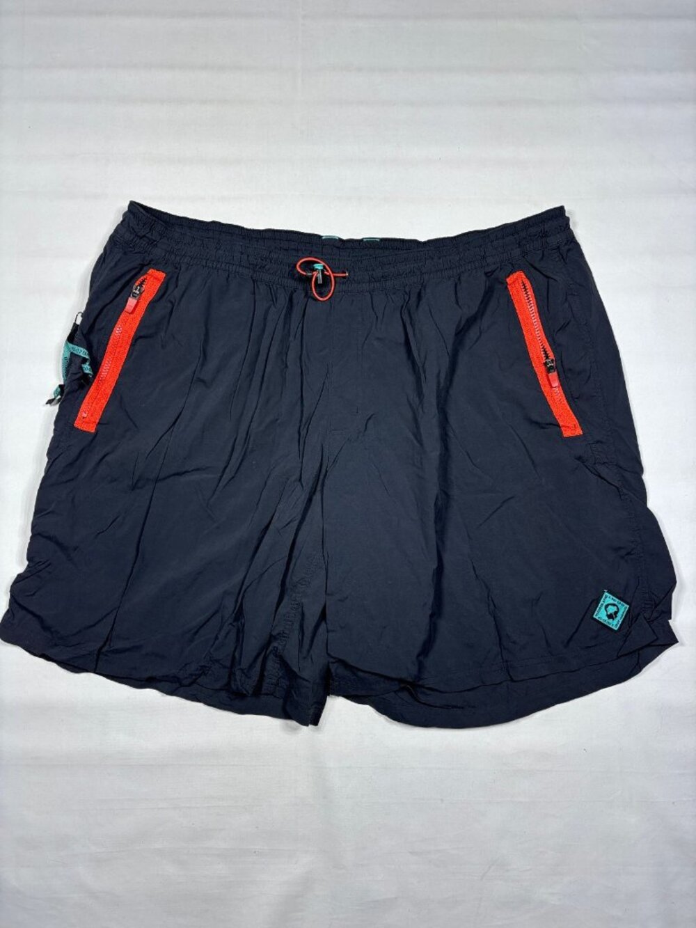 Outdoor Afro x REI Co-op Men's 3XL Hiking Shorts Black Orange Trail Gorpcore 3XL